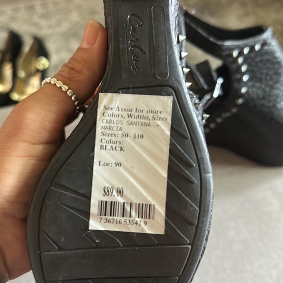 Carlos Santana Marcia wedge heels - Picture 8 of 8